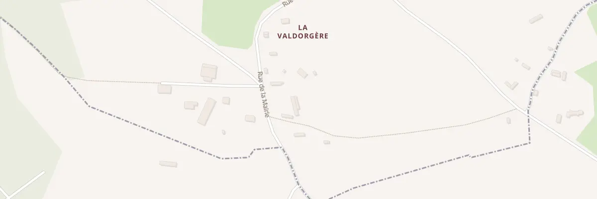 Plan du 21 Rue de la Mairie à Bailleul-la-Vallée