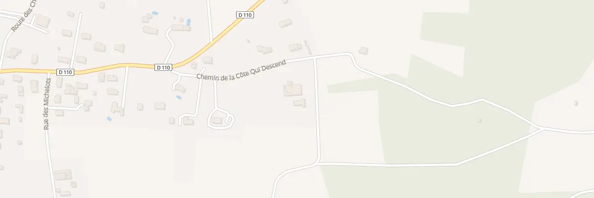 Plan du 10 Che de la Côte Qui Descend à Saint-Sornin