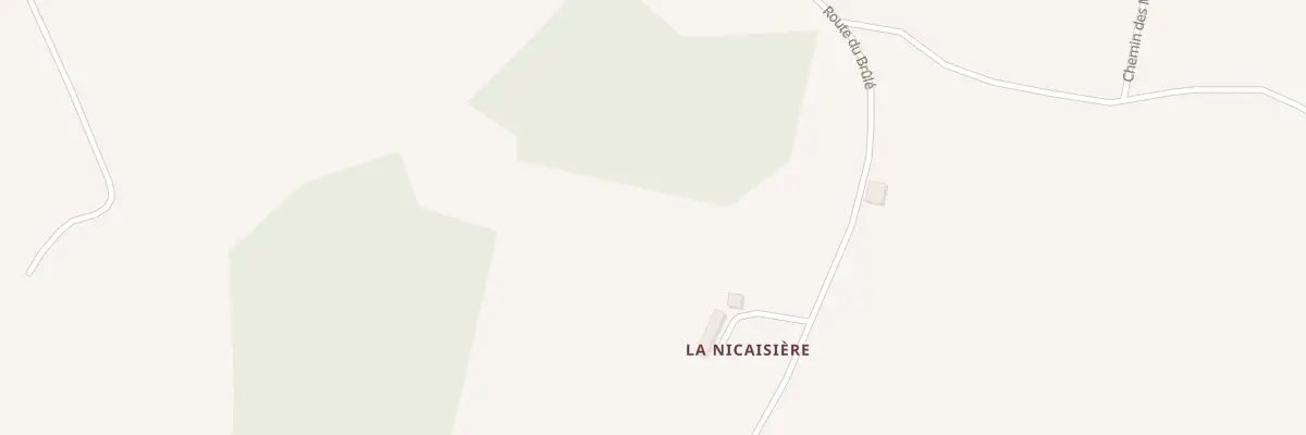 Plan du 45 La Nicaisiere à Saint-Aubin-de-Courteraie