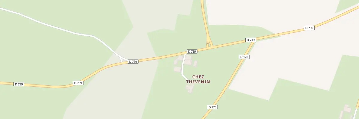 Plan du 2 Chez Thevenin à Saint-Claud