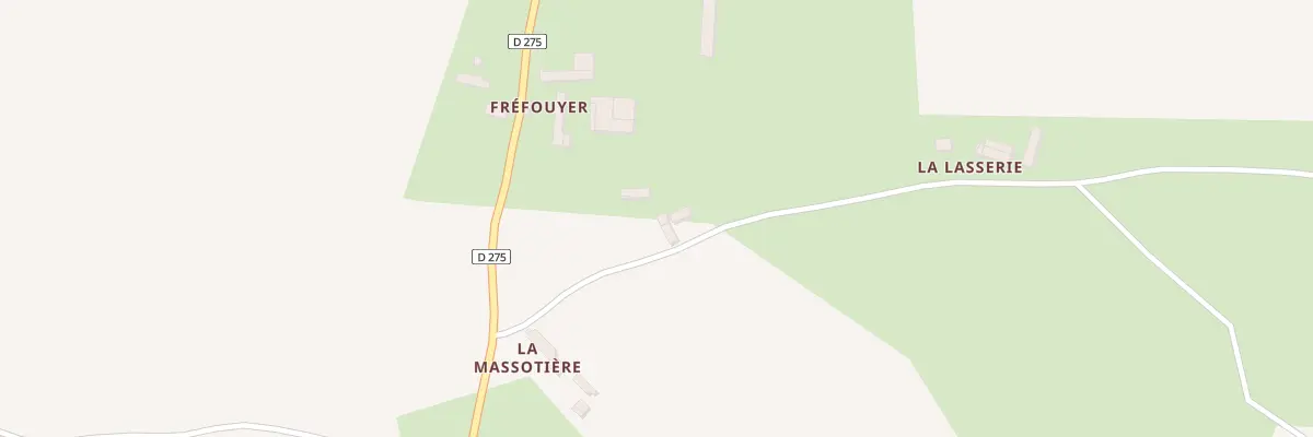 Plan du 16 La Massotiere à Chemilli