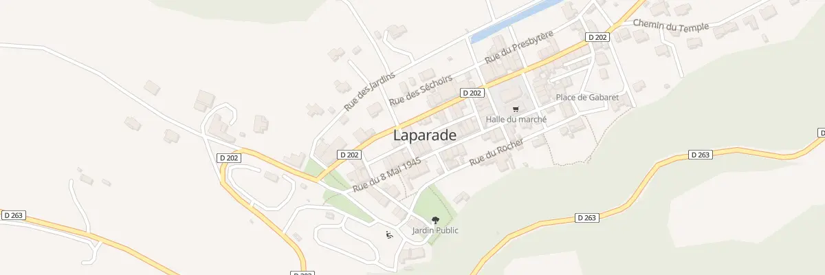 Plan du 1 Le Carrelot à Laparade