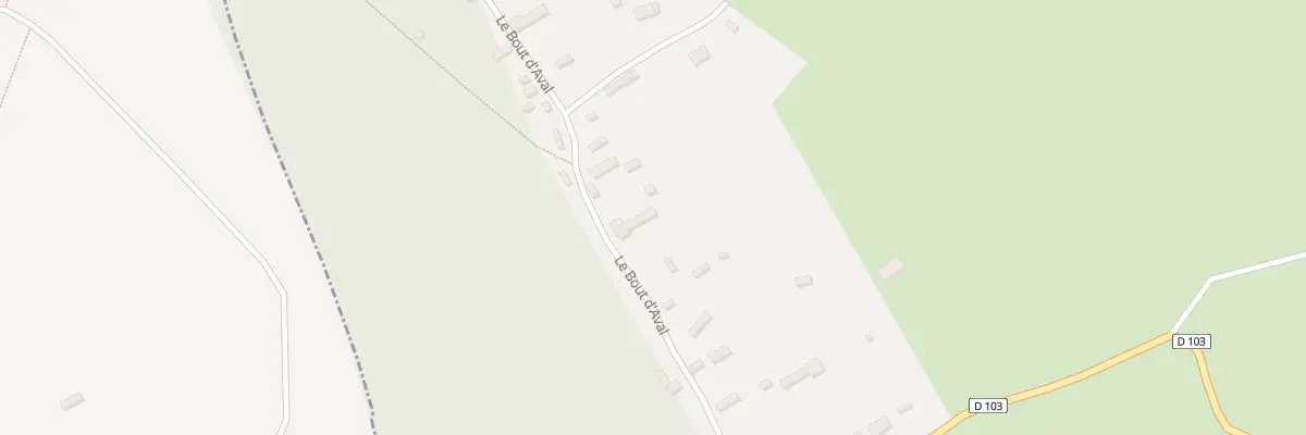 Plan du 15 Le Bout d’Aval à Marais-Vernier