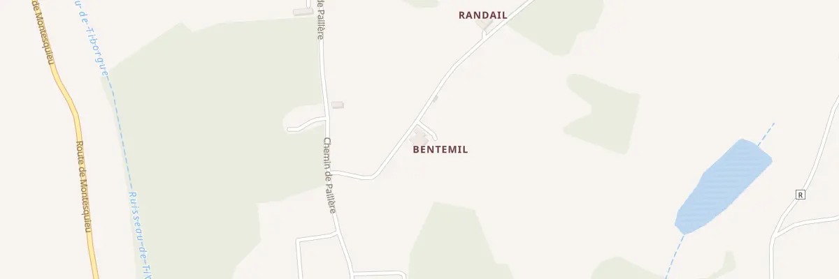 Plan du 5102 Bentemil à Montagnac-sur-Auvignon
