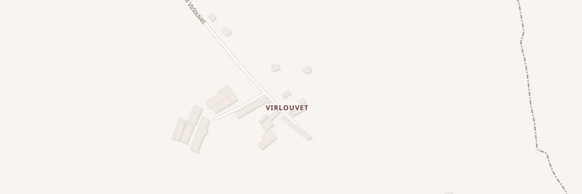 Plan du 9 Che de Virlouvet à La Mesnière