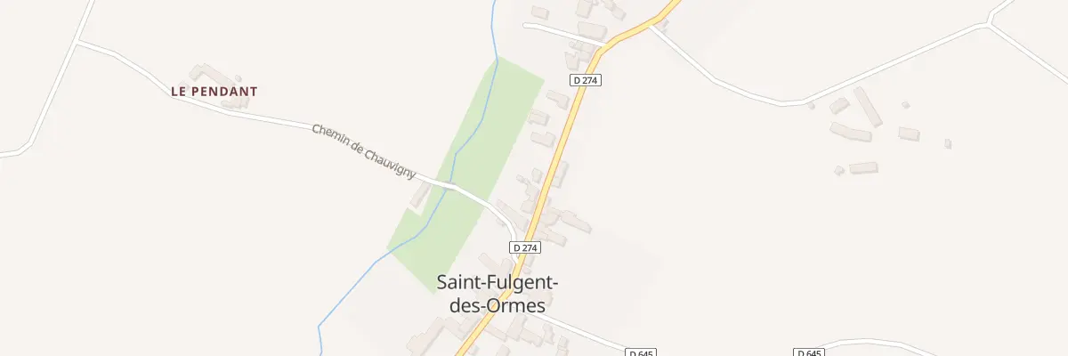 Plan du 21 Rue des Tisserands à Saint-Fulgent-des-Ormes