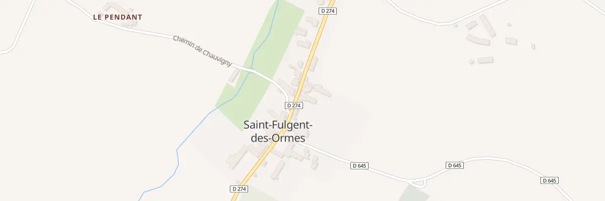 Plan du 6 Rue des Tisserands à Saint-Fulgent-des-Ormes