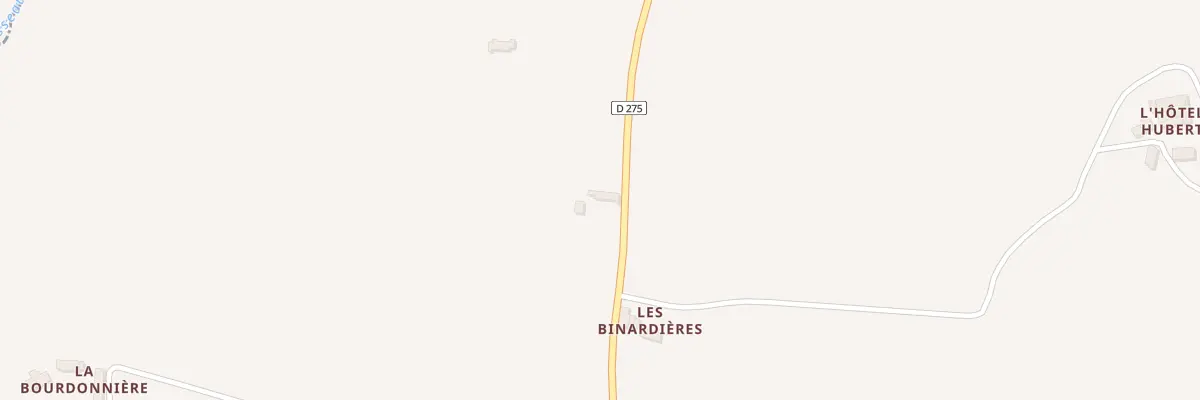 Plan du 2 Les Binardieres à Chemilli