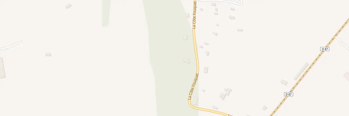 Plan du 858 Cote Fouquer à Triqueville