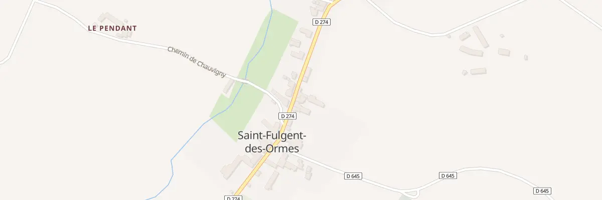 Plan du 10 Rue des Tisserands à Saint-Fulgent-des-Ormes