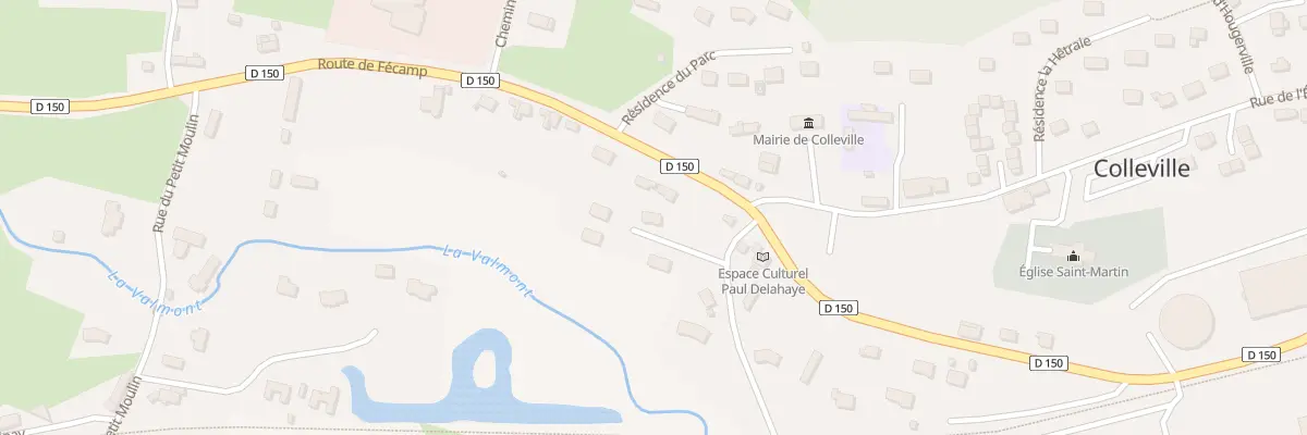 Plan du 1 Lot les Pommiers à Colleville