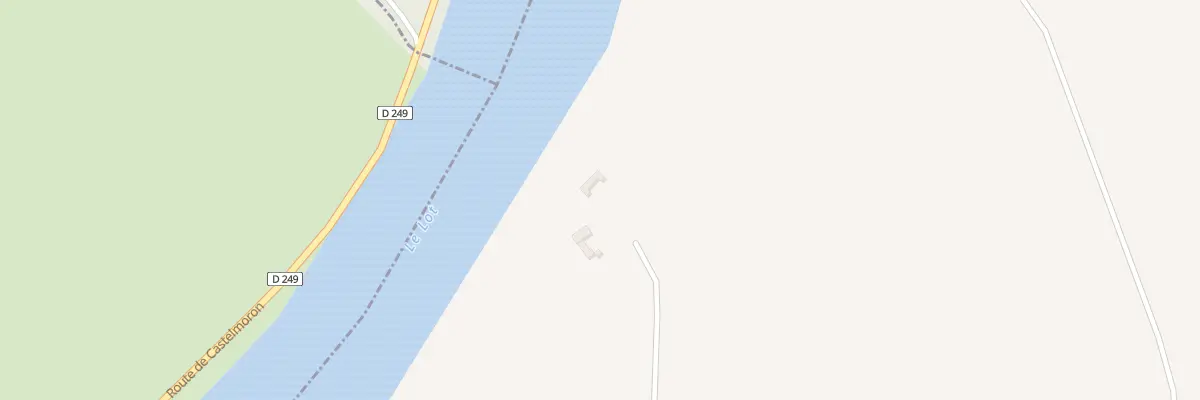 Plan du 545 Che de Chappes à Lafitte-sur-Lot
