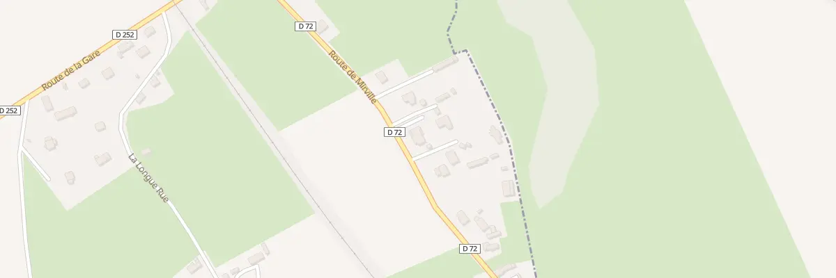 Plan du 255 Le Goulet à Mirville
