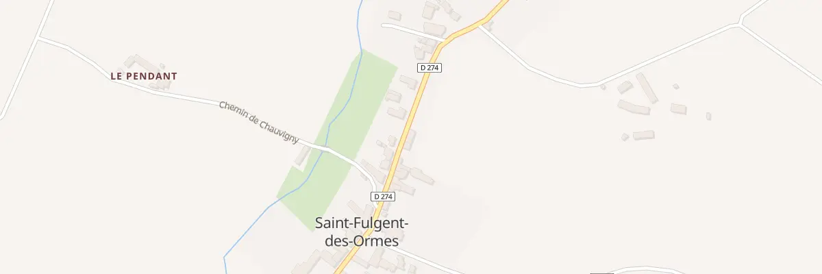 Plan du 16 Rue des Tisserands à Saint-Fulgent-des-Ormes