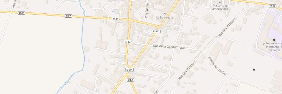 Plan du 122 Av de la Republique à Chasseneuil-sur-Bonnieure