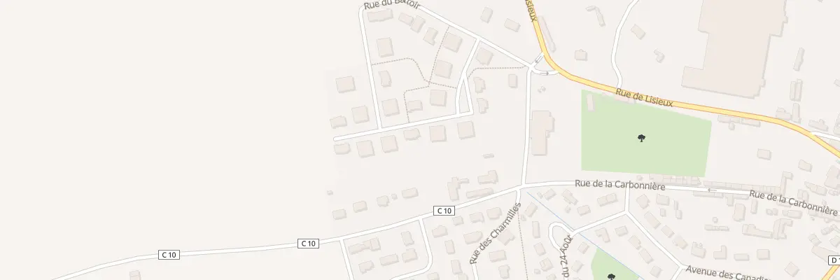 Plan du 2 Rue du Caboret à Thiberville