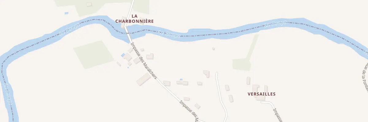Plan du 28A Versailles à Serres-et-Montguyard