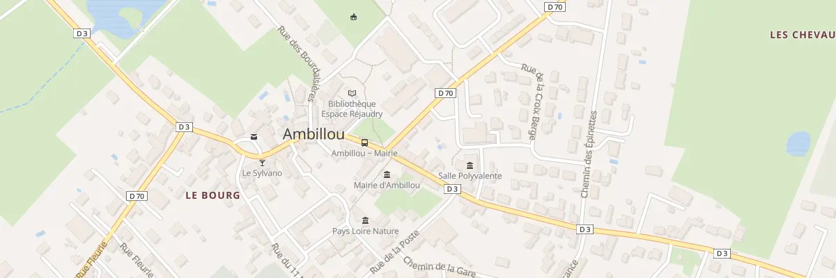 Plan du 2B Rue des Ecoles à Ambillou