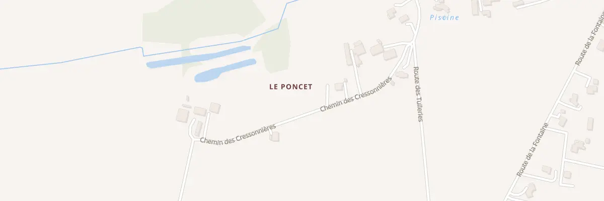 Plan du 18 Che des Cressonnières à Saint-Laurent-des-Vignes