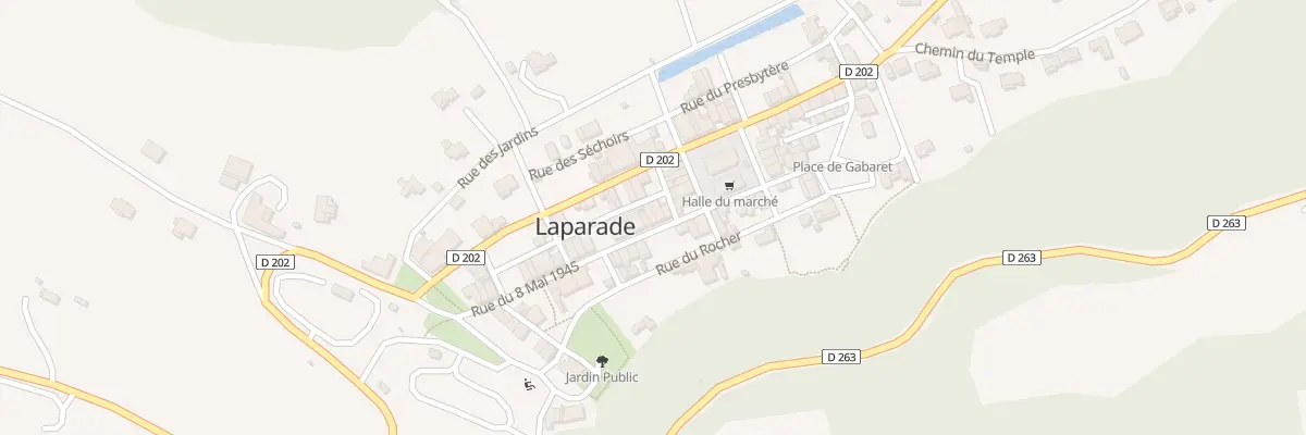 Plan du 29 Rue du 8 Mai 1945 à Laparade