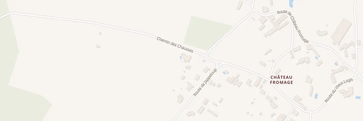 Plan du 1 Che des Chausses à Bignoux