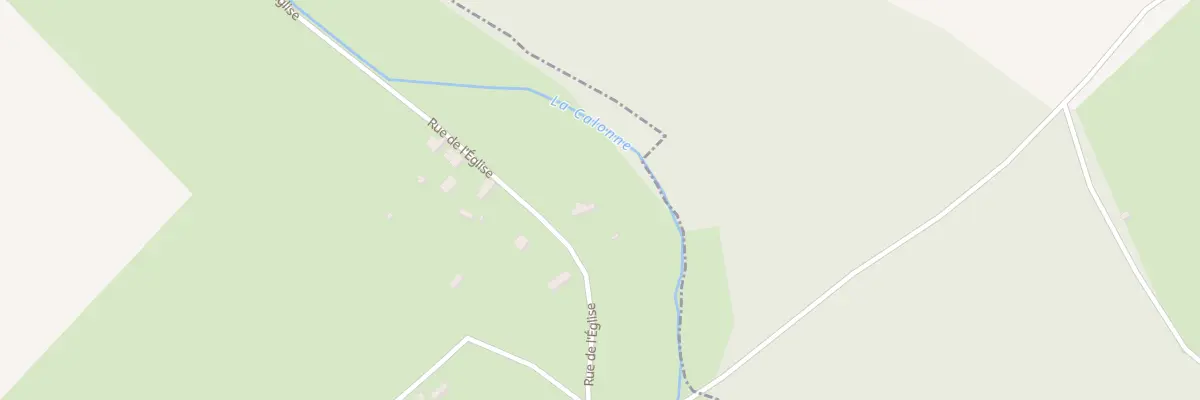 Plan du 586 Rue de l’Eglise à Fontaine-la-Louvet