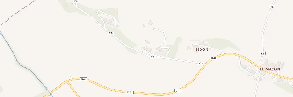 Plan du 5047B Bidon à Castelnau-sur-l’Auvignon