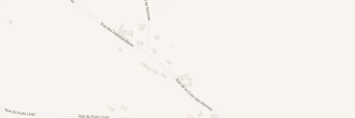 Plan du 4 Rue de la Croix des Mannes à Crouzilles