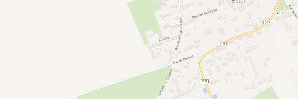 Plan du 81 Cour Souveraine à Életot