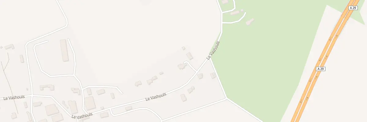 Plan du 750 Le Vashouis à Mirville