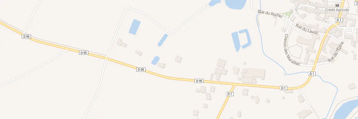 Plan du 12 Rte de la Villedieu à Nieuil-l’Espoir