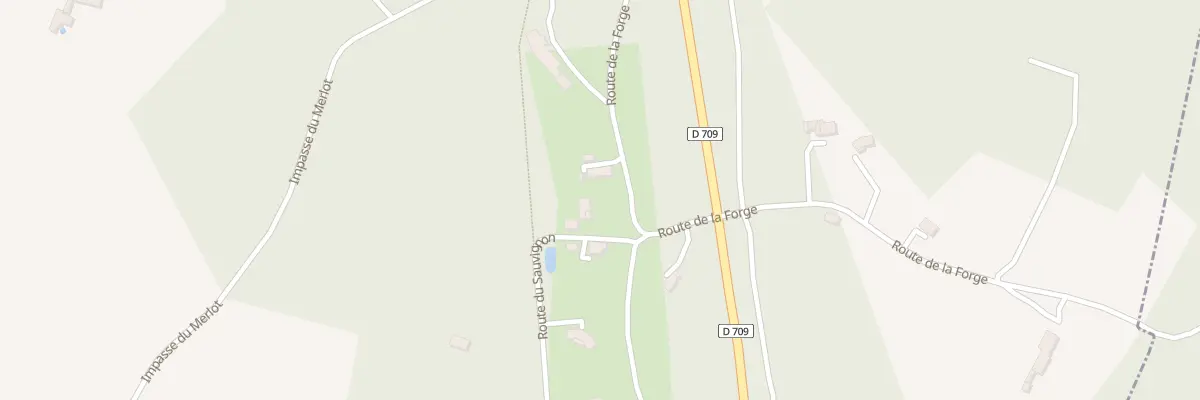 Plan du 1402 Rte de la Forge à Ginestet