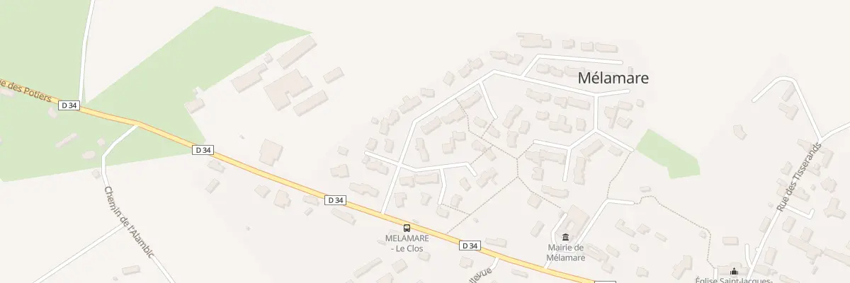 Plan du 5063 La Mare des Tilleuls à Mélamare