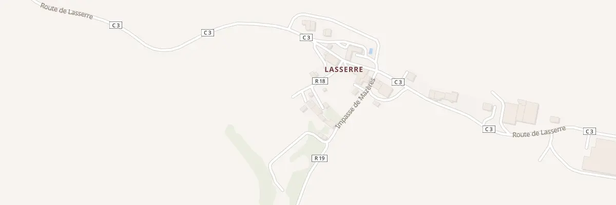 Plan du 5136 A Lasserre à Gazaupouy