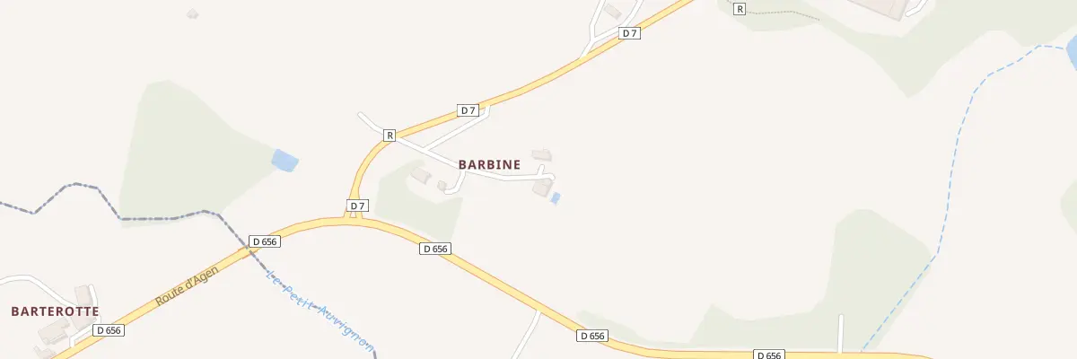 Plan du 174 Rte des Côteaux à Montagnac-sur-Auvignon
