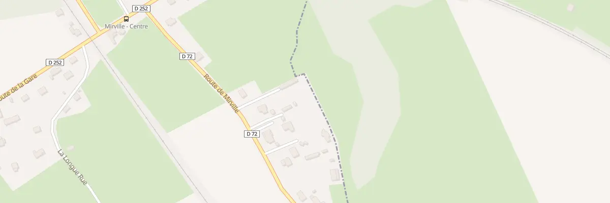 Plan du 235 Le Goulet à Mirville