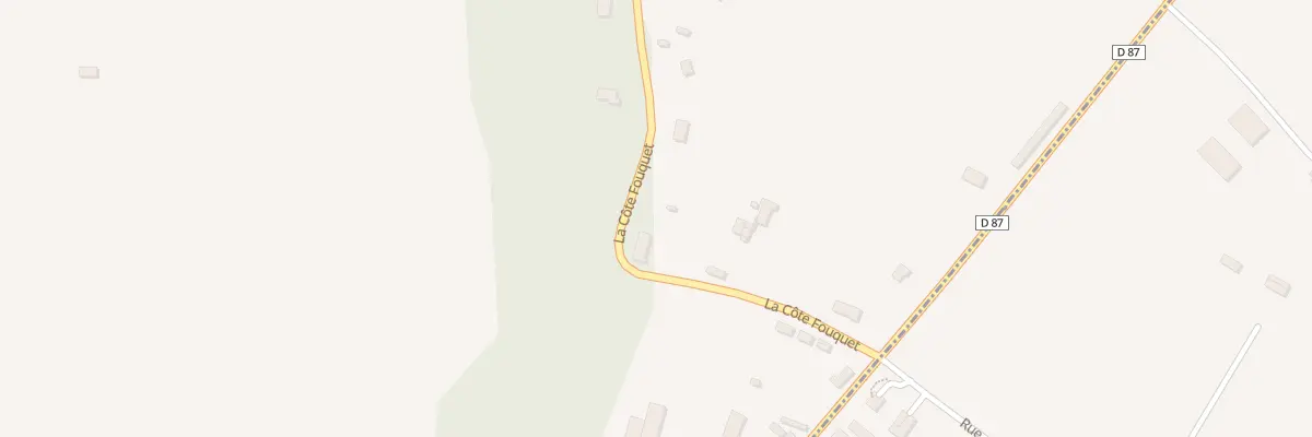 Plan du 985 Cote Fouquer à Triqueville