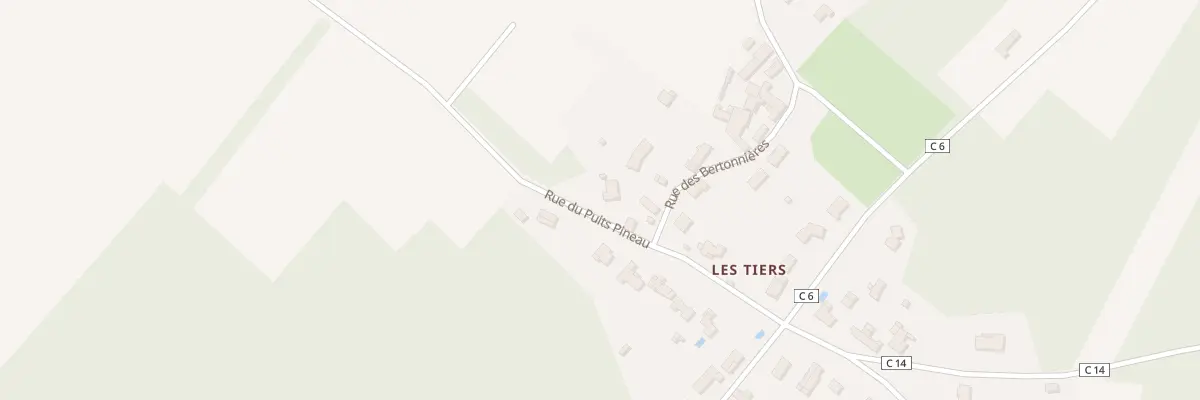 Plan du 194 Rue du Puits Pineau à Dissay