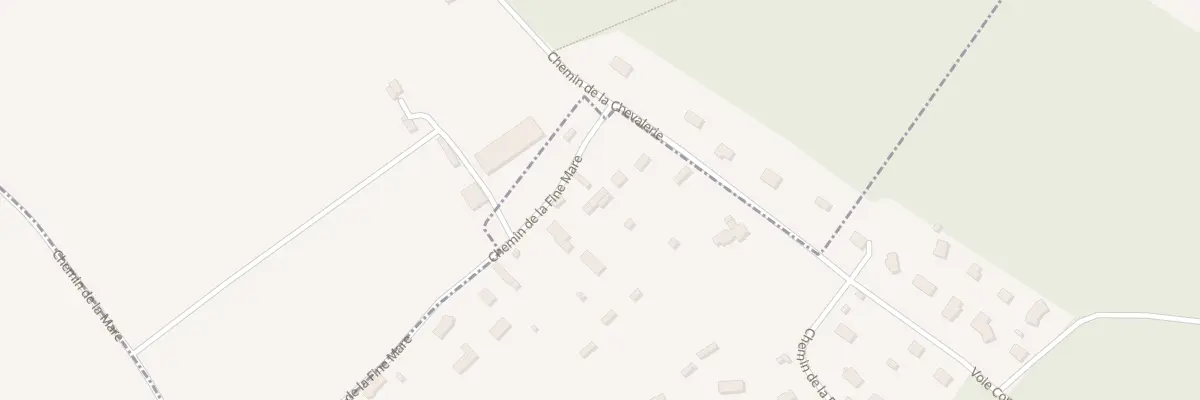 Plan du 929 Che de Fine Mare à Toutainville