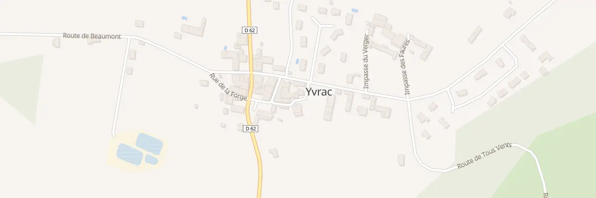 Plan du 3 Rue de la Mairie à Yvrac-et-Malleyrand