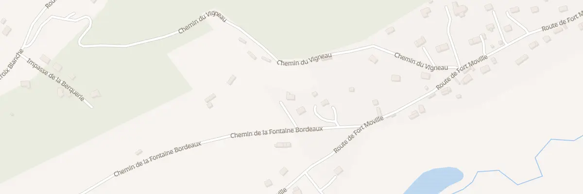 Plan du 118A Che de la Fontaine Bordeaux à Toutainville