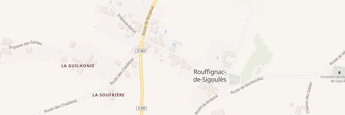 Plan du 12 Le Bourg à Rouffignac-de-Sigoulès
