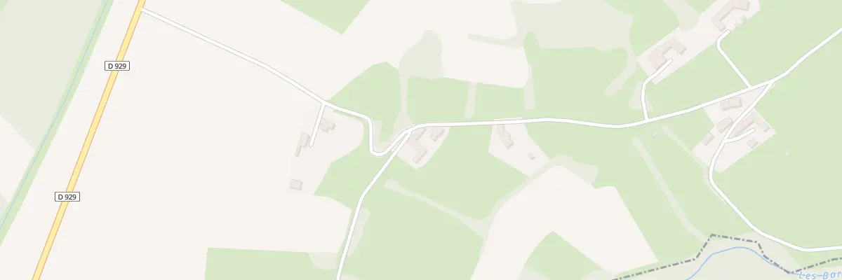 Plan du 5036 Les Barraques à Tajan