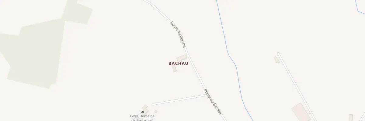 Plan du 701 Rte du Berche à Lauzun