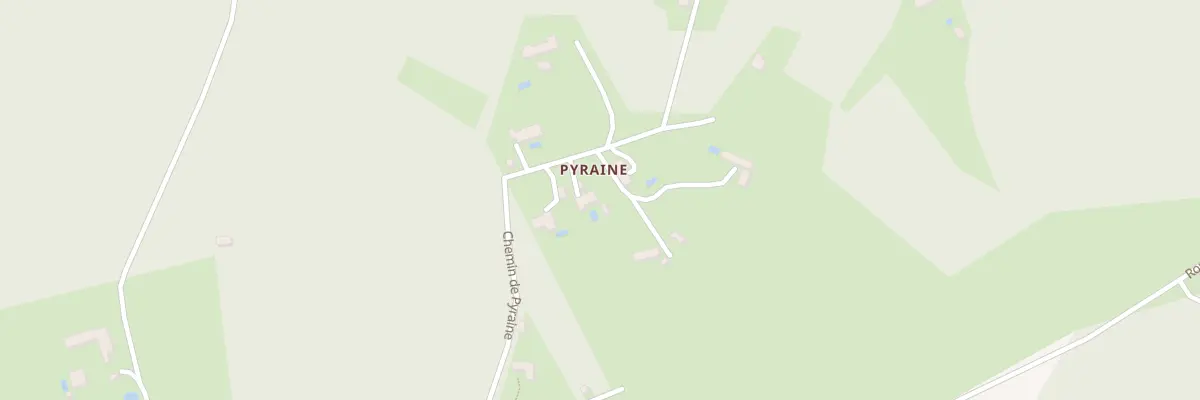 Plan du 764 Che de Pyraine à Issac