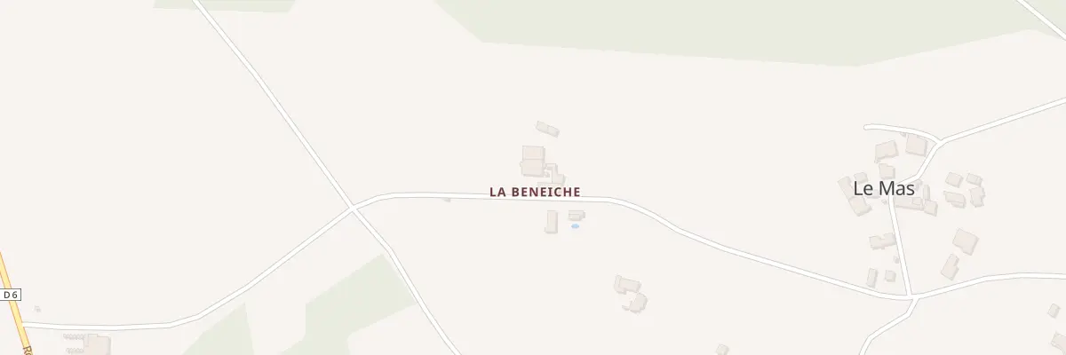 Plan du 1 Rte des Pommières à Saint-Sornin