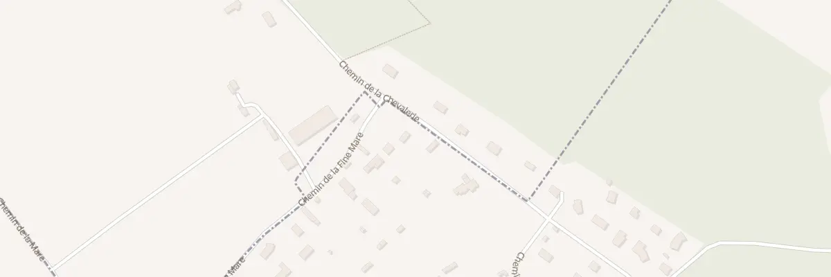 Plan du 933 Che de Fine Mare à Toutainville