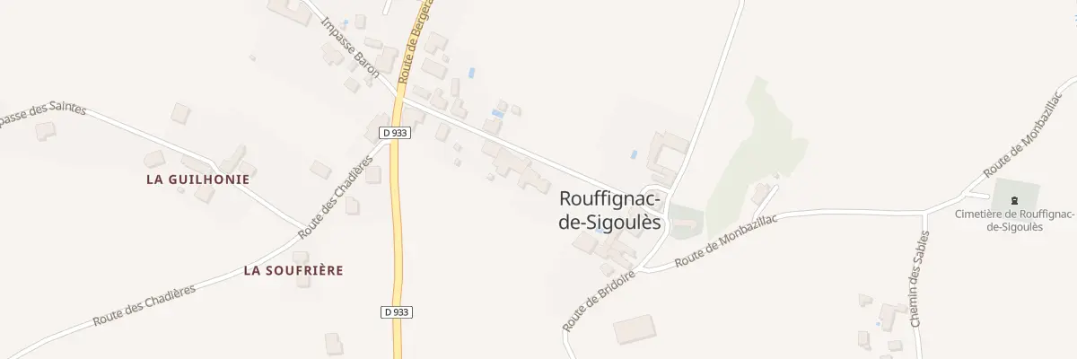 Plan du 10 Le Bourg à Rouffignac-de-Sigoulès