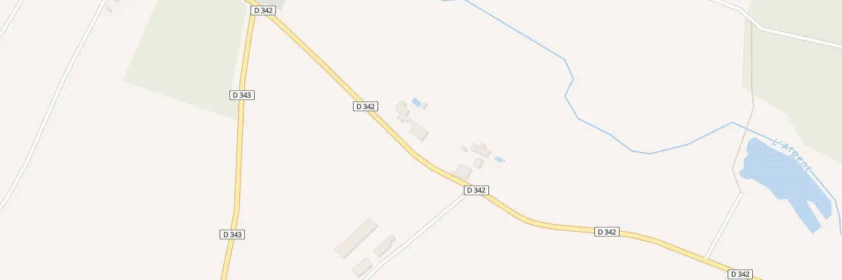Plan du 3 Chez Martin au Vieux-Cérier