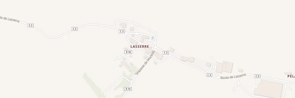Plan du 5067 A Lasserre à Gazaupouy